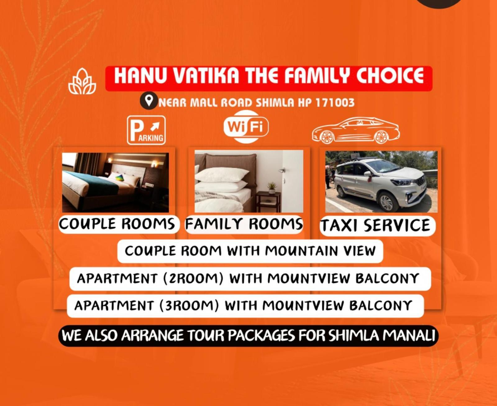 Hanu Vatika The Family Choice Shimla Exterior photo
